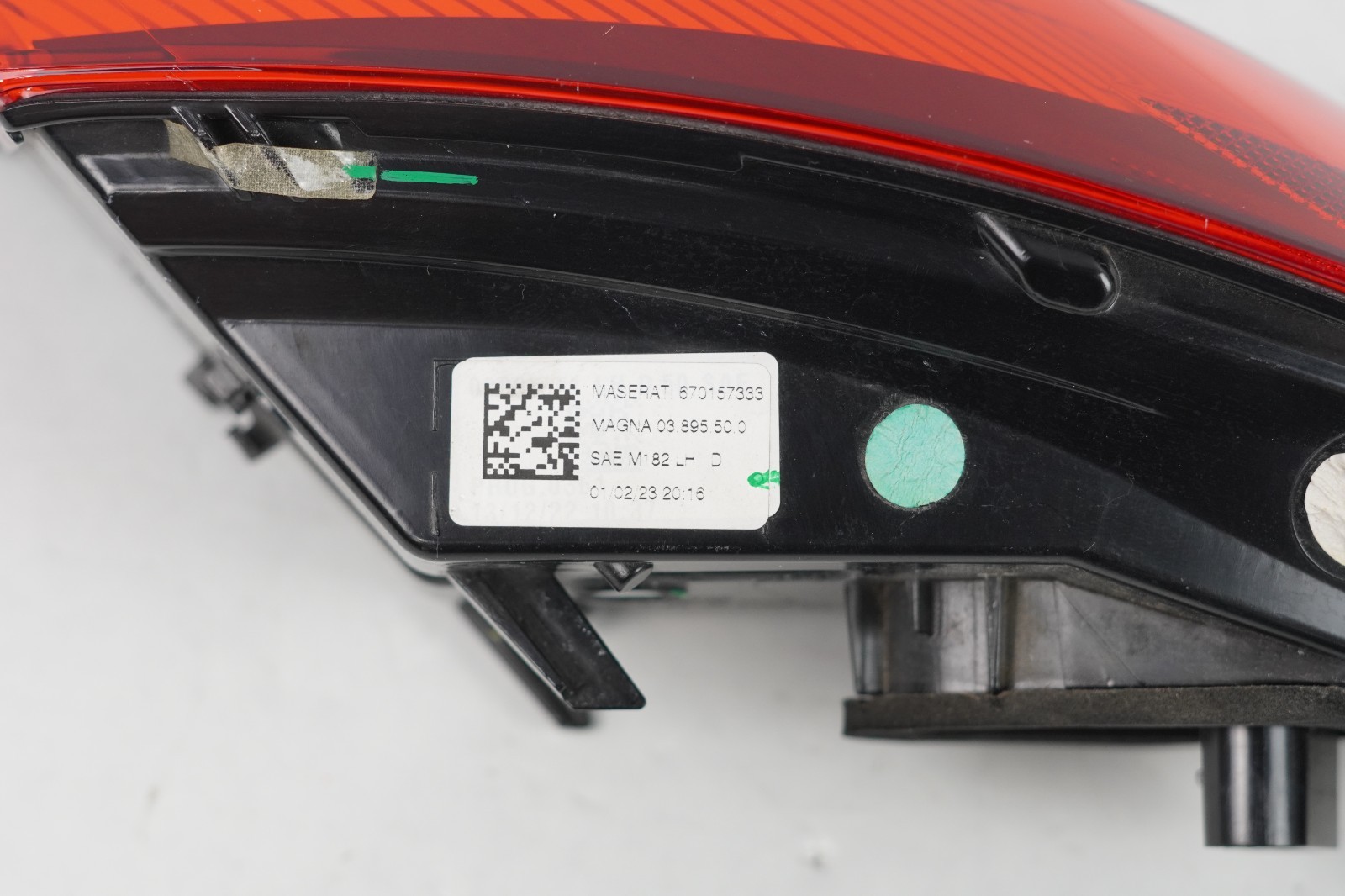 OEM 2023-2024 Maserati Grecale Left Driver's Side Quarter Mounted Taillight D1