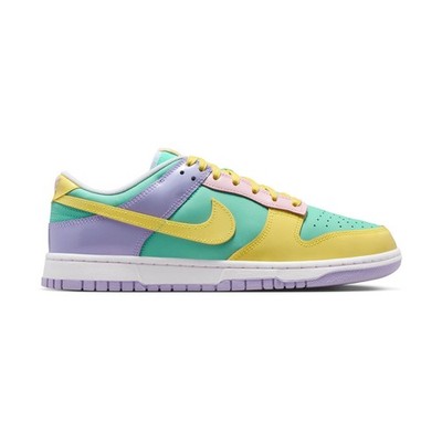 Mens Nike Dunk Low Retro_Emerald Rise/Yellow Pulse-Hydrangeas IQ9404-349