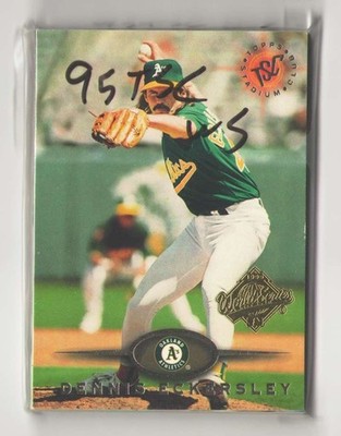 1995 Stadium Club Super Team World Series - OAKLAND A'S Team Set