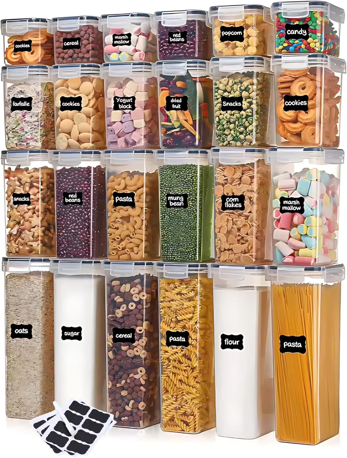 GRANZ Food Storage Container Pack Of 24
