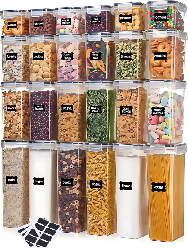 GRANZ Food Storage Containers Pack 24