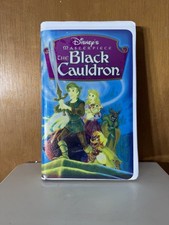 Walt Disney The Black Cauldron 1998 VHS Maste...