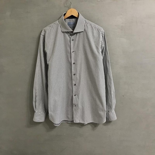 Men Profuomo Shirt Multicolor Cotton 44 / XXL / 52