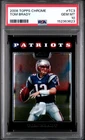 2008 TOPPS CHROME #TC3 TOM BRADY PSA 10