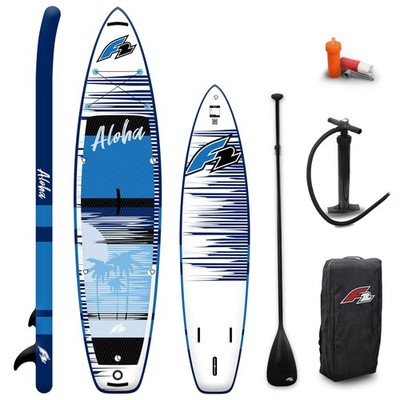 F2 SUP Stand Up Paddle Board Aloha 10'5''/11'4''/12'2'' Größe wählbar Blau 2024/25