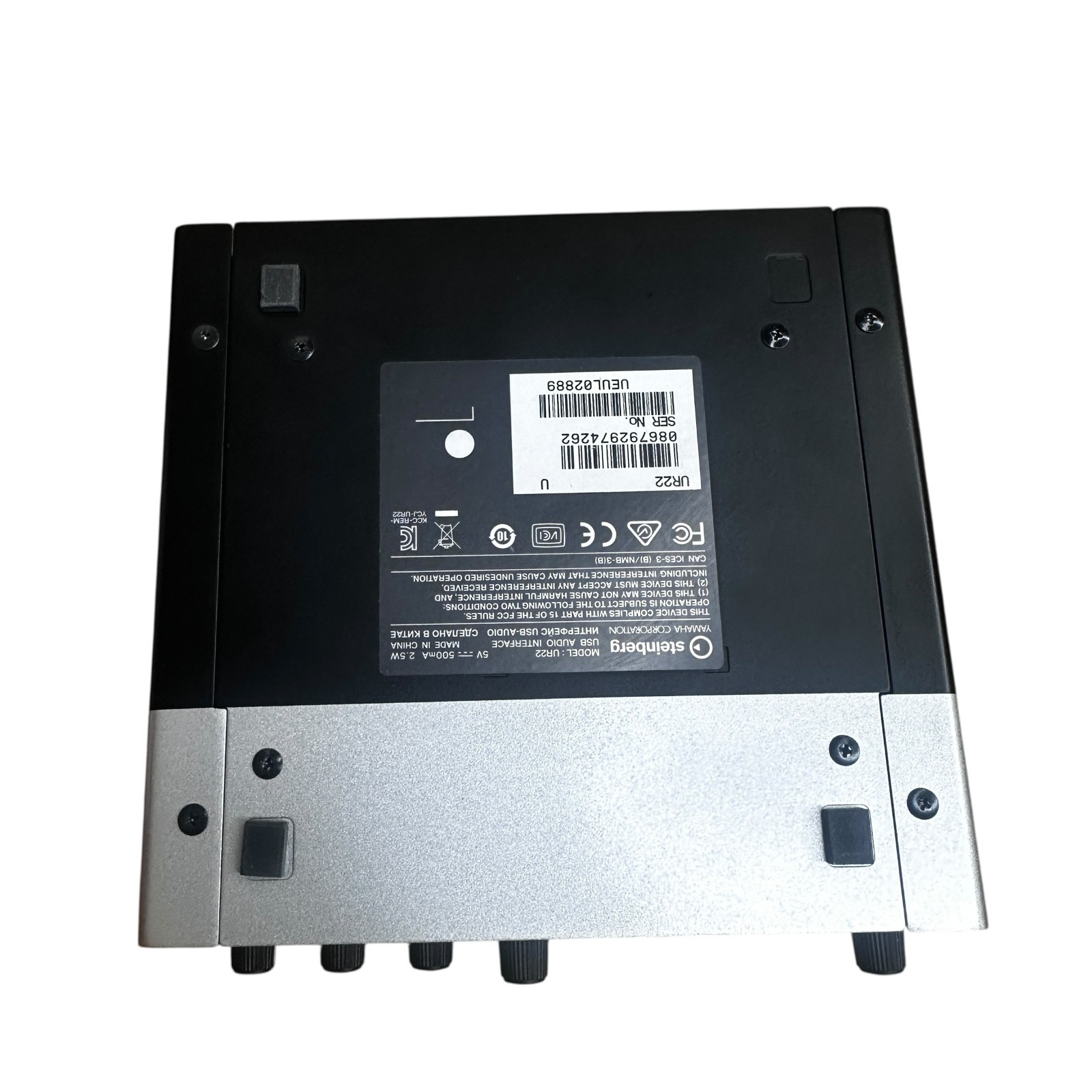 Steinberg UR22 USB 2.0 Audio MIDI Interface – Open Box – 2-Channel – FOR PARTS