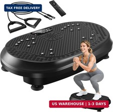 Vibration Plate Exercise Machine, Vibrating Fitness Platform, Full Body Shaker W