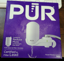 PUR FM3333B White Faucet Filtration System Mount with Filter New in Box/Unused