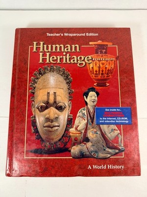 Human Heritage : Teacher's Wraparound Edition 1999 Glencoe 0026638975