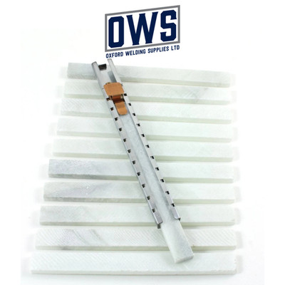 Engineers French Welders Chalk | For Welding Steel Marking, 12 Sticks + 1 Holder
