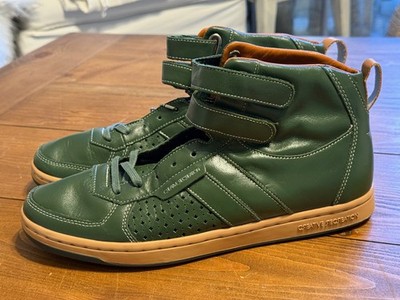 NWOB Creative Recreation Green Premium Leather Dicoco Sneakers Men's Size 10.5