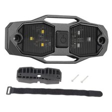 UTV Dome Light, 12V Universal Roll Bar Mount LED UTV Dome Light - White/Green