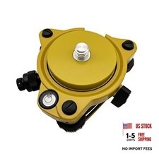 New Yellow Tribrach with Optical Plummet  Carrier Fixed Adapter, Optical