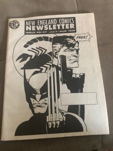 NEW ENGLAND COMICS NEWSLETTER #47/48 July/Aug 1989 - Chaykin Fury Wolverine