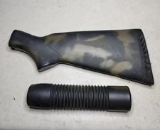 Mossberg 500 500a 12ga Synthetic Stock & Ribbed Forend Old Army Camo for 7.75" 