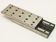 Linear Slide Micropositioner Stage 8.125" x 3.125" Table 5.25" Travel Range