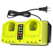 P117 18Volt Fast Dual Charger For Ryobi 14.4V-18V Battery For P107 P108 P100