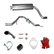 Komplett Auspuff+Anbausatz für Opel Insignia G09 1956ccm CDTI NEU