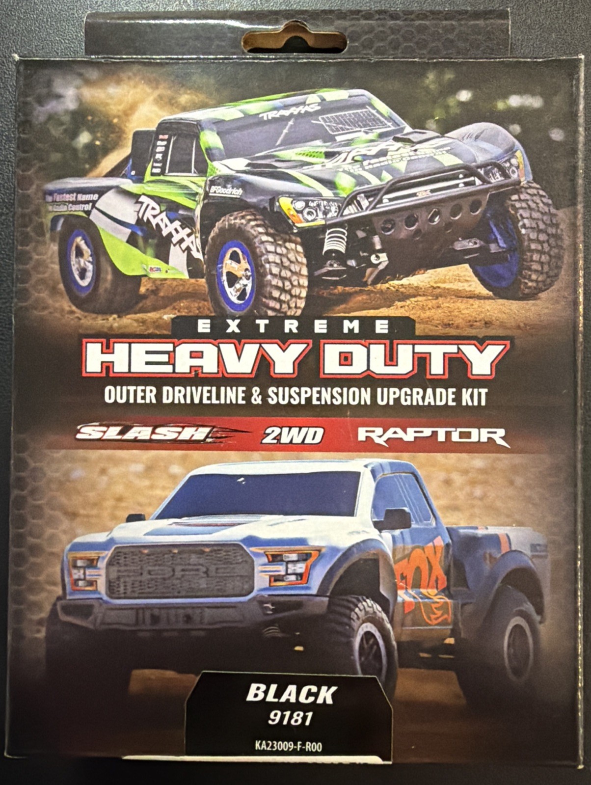 Traxxas 9182 Extreme Heavy Duty Upgrade Kit Slash 2WD Raptor Black NIB