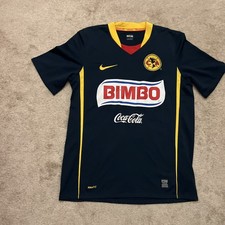 Nike Club America Soccer Jersey Football Shirt NikeFIT 2008 Away Mexico Liga MX 