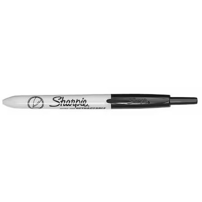 Sharpie 1735801 Permanent Marker, Black, Ultra Fine Tip, Capped, 2 Pk