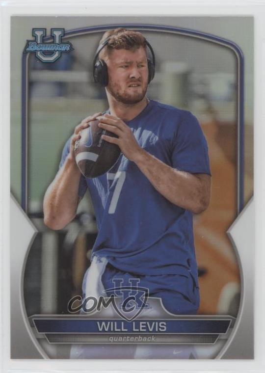 2022 Bowman U Chrome Image Variation Refractor Will Levis #5 uk2
