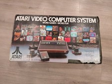 Atari 2600 Box And Cardboard Insert