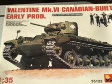 MiniArt 1/35 Valentine Mk VI Canadian-Built Early Prod # 35123 - Plastic Mode...