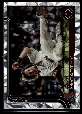 2025 Topps #243 Jake McCarthy Diamante Foil