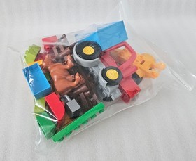 Lego Duplo 2014 Set #10524 Farm Tractor Complete Rare Set - No Box