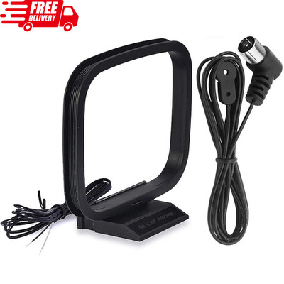75 Ohm FM Antenna FM Antenna and AM Loop Antenna for Pioneer Onkyo Yamaha