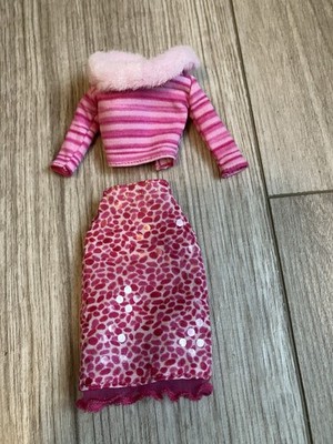 Barbie Doll Fashion Ave Pink Skirt Top Meet Me at the Ballet 25702 2001 y2k