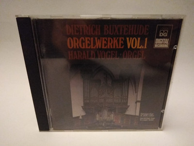 Dietrich Buxtehude Orgelwerke Vol 1 Harald Vogel 1987 MDG dark gray