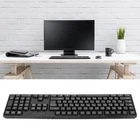 Bilingual USB Wired Arabic English Mechanical Keyboard Black For Computer XA BEA