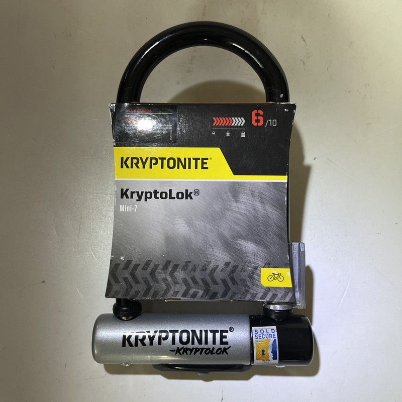 KRYPTONITE Kryptolok Mini 7 6/10 NOS Bike Bicycle Lock