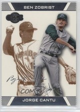 2007 Topps Co-Signers Bronze 135/275 Jorge Cantu Ben Zobrist #44 0a4r