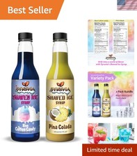 Delicious 12.7oz Snow Cone Syrup - Perfect for Shaved Ice, Slushies & More!