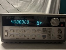 Agilent 33120A Function Arbitrary Waveform Generator 15MHz Tested w/ Users Guide