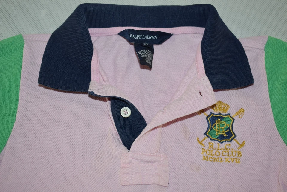 Polo Ralph Lauren Kleid Dress RLC 1967 Club Rosa Pink Girls Mädchen 6X 122-128 - Bild 4 von 4
