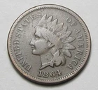 1864-L INDIAN HEAD CENT, VERY NICE TOUGHER COIN!!!!(A8)