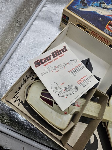 1978 Milton Bradley Electronic Star Bird Space Ship! In Box! Works! 100% Comp.! - Picture 4 of 7