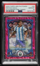2023 Argentina Fileteado Pink Tango 20/50 Matias Soule PSA 10 GEM MT Auto 0y9e
