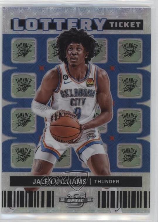 2022-23 Panini Contenders Optic Lottery Ticket Jalen Williams #12 Rookie RC 5i2