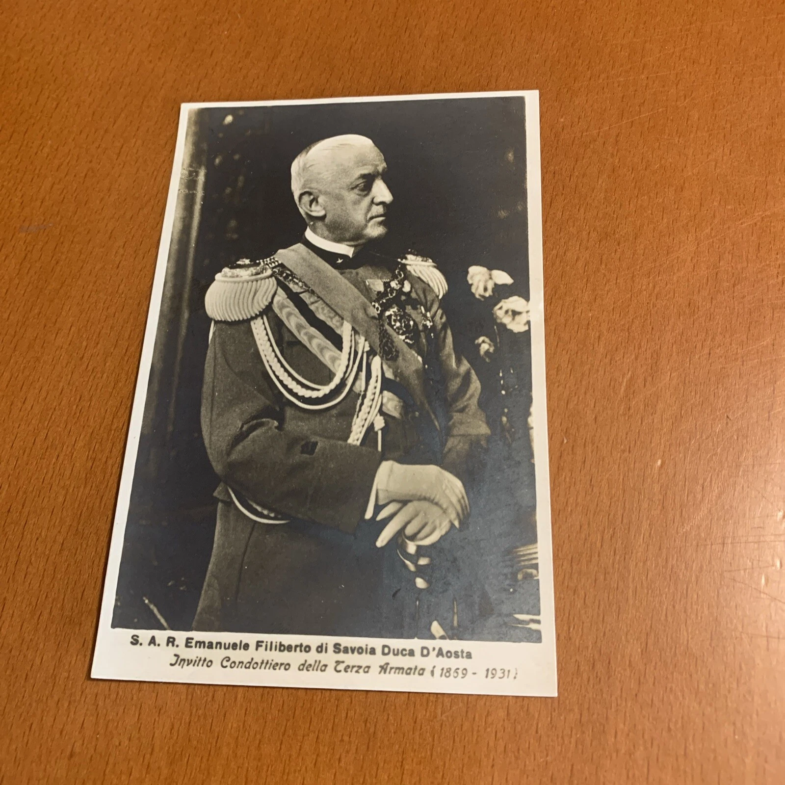 REALI   Emanuele Filiberto Di Savoia   Duke of Aosta untraveled