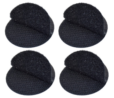 Klettpunkte extra stark selbstklebend Menge & Größe wähl. in ø19, 45, 80, 120mm