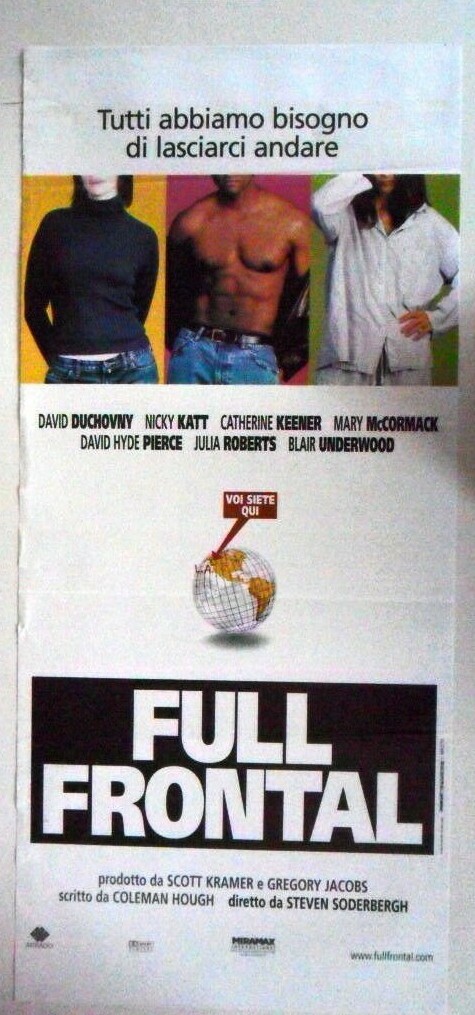 Locandina originale film Full Frontal (2002) - Regia di Steven Soderbergh