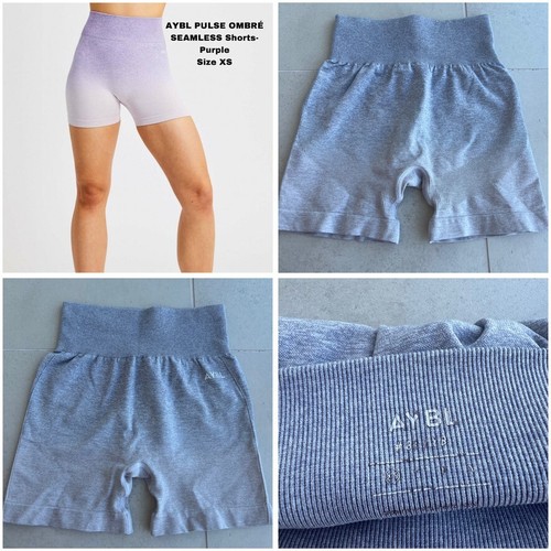 AYBL PULSE OMBRÉ SEAMLESS SHORT PURPLE- Size XS | eBay