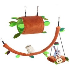 1/3/5Pcs Hammock Nest Ferret Rabbit Guinea Pig Rat Hamster Mice Bed House Toy Wa