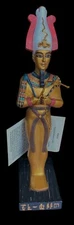 Osiris Egyptian God Resin Figurine Museum Reproduction Ancient Treasures Inc.
