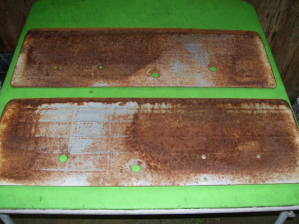 Dodge D100 D200 Sweptline 1967 fabricante de equipos originales juego de panel de puerta izquierda derecha pátina Foto 4 de 4